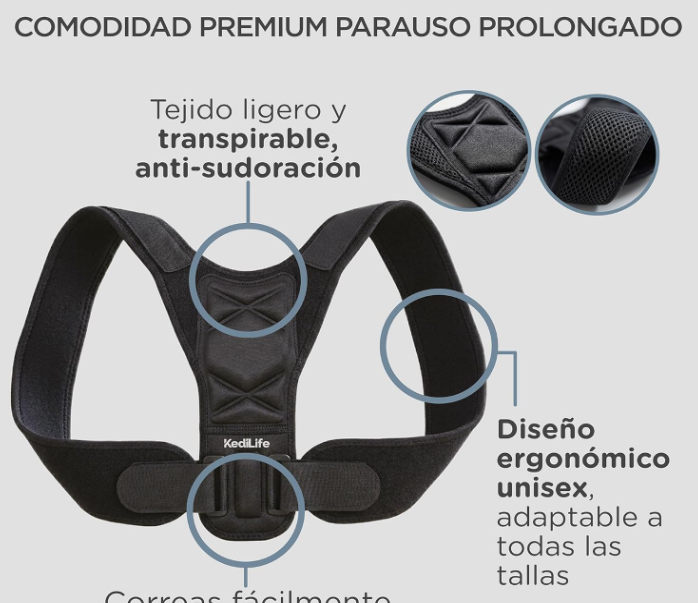 Corrector de postura AirPRO 2