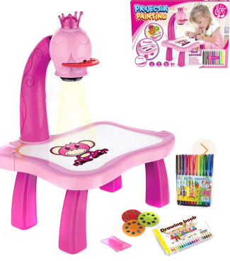 Escritorio de aprendizaje para niños (azul / rosa)