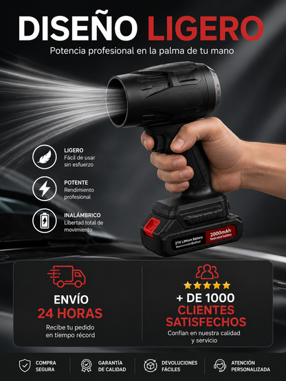 Soplador de aire AIRTURBO 2 + Batería de REGALO