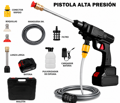 AirClean PRO - Pistola de Alta Presión para Limpieza